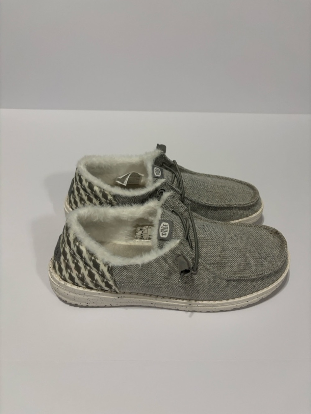 Hey Dude Wendy Slip-On Casual Shoes with Faux Fur Lining
